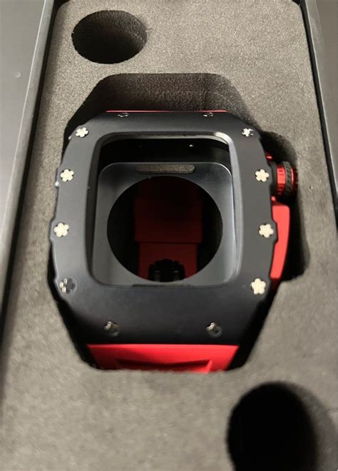 richard mille style apple watch case